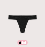 Thong With Diamond Lace