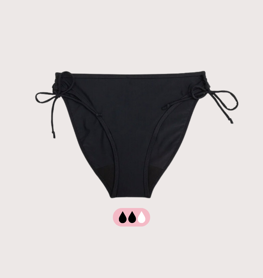 Bikini broekje met touwtjes